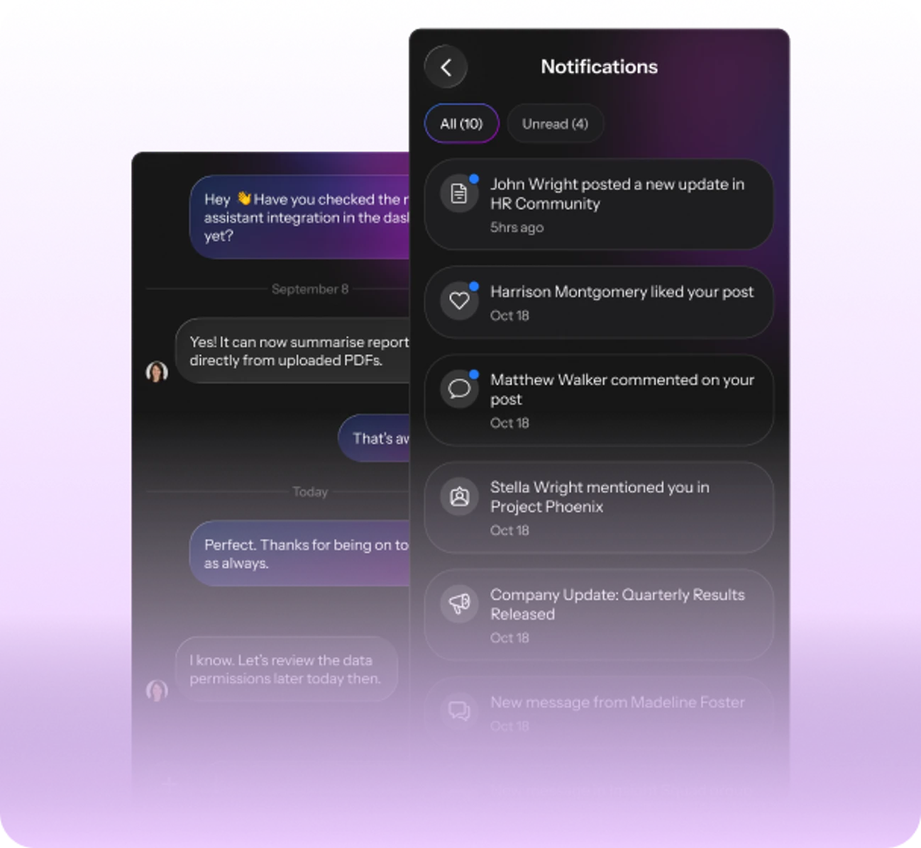 Notifications